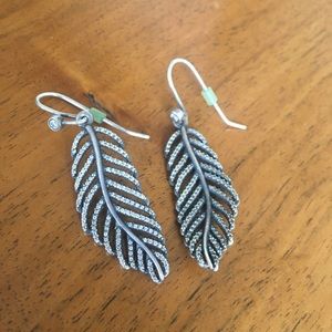 Pandora Jewelry - Pandora Feather Earrings Pandora Jewelry - Pandora Feather Earrings